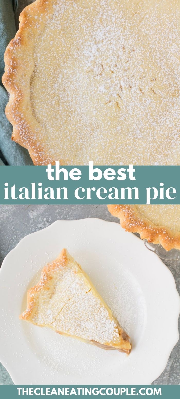 Italian Cream Pie The Clean Eating Couple