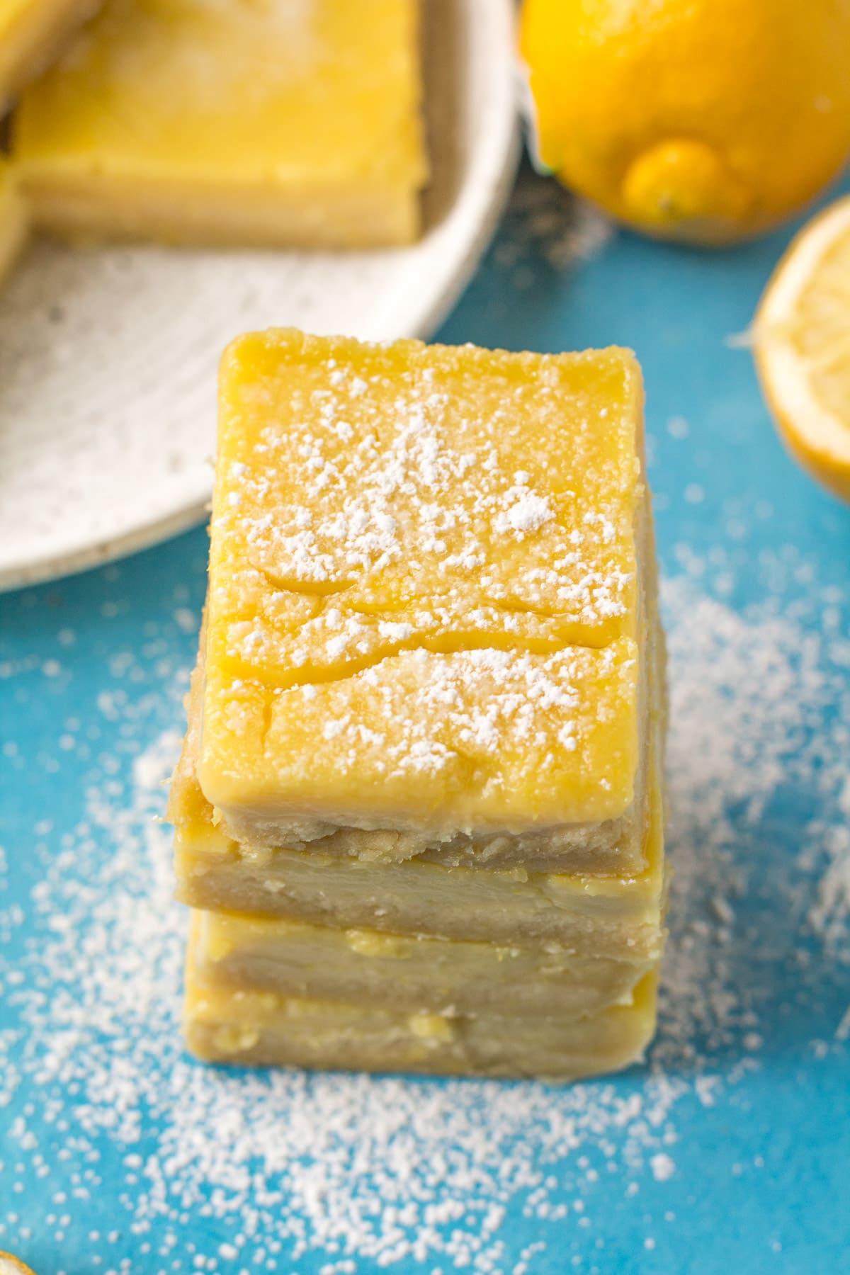 Healthy Lemon Bars (Paleo, Gluten Free, Grain Free) The Clean Eating