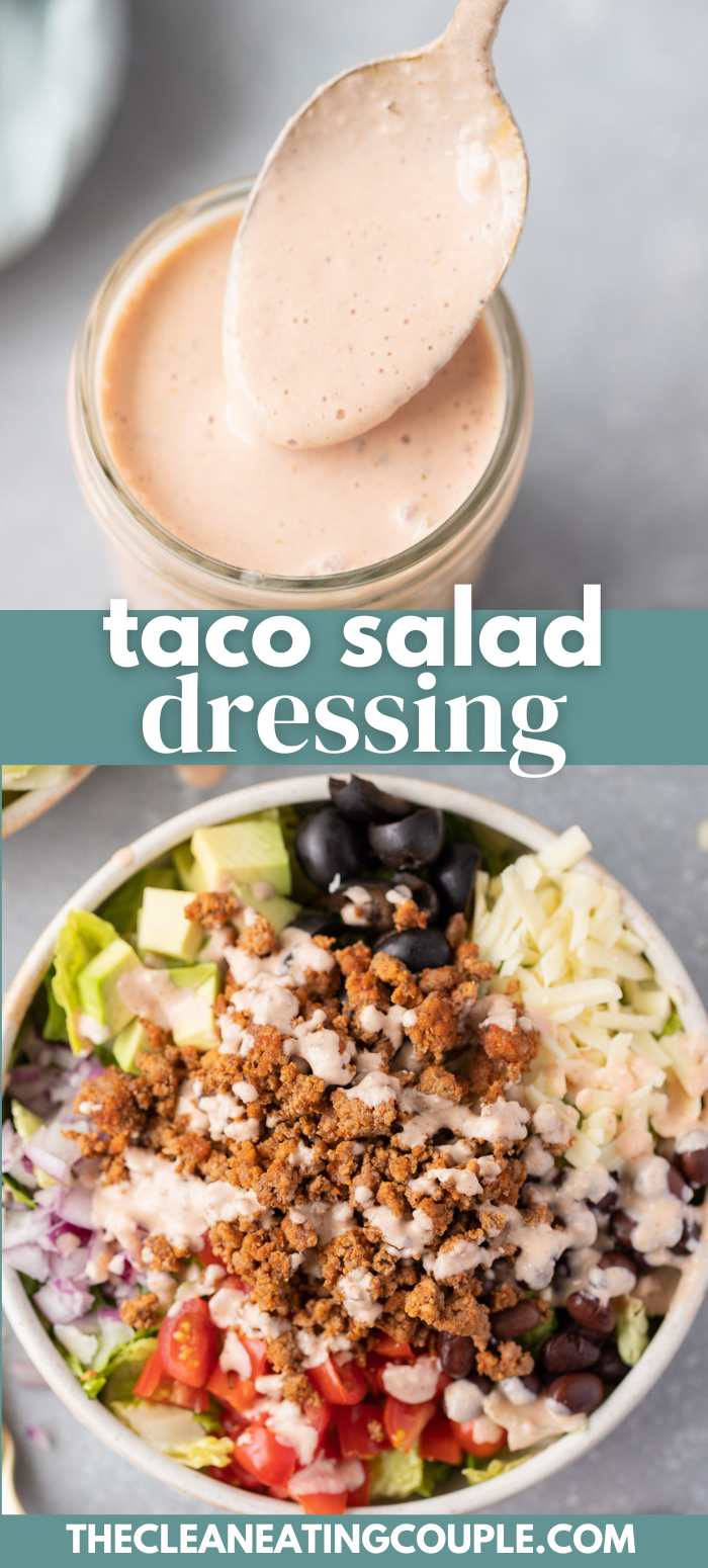 Taco Salad Dressing Recipe The Clean Eating Couple