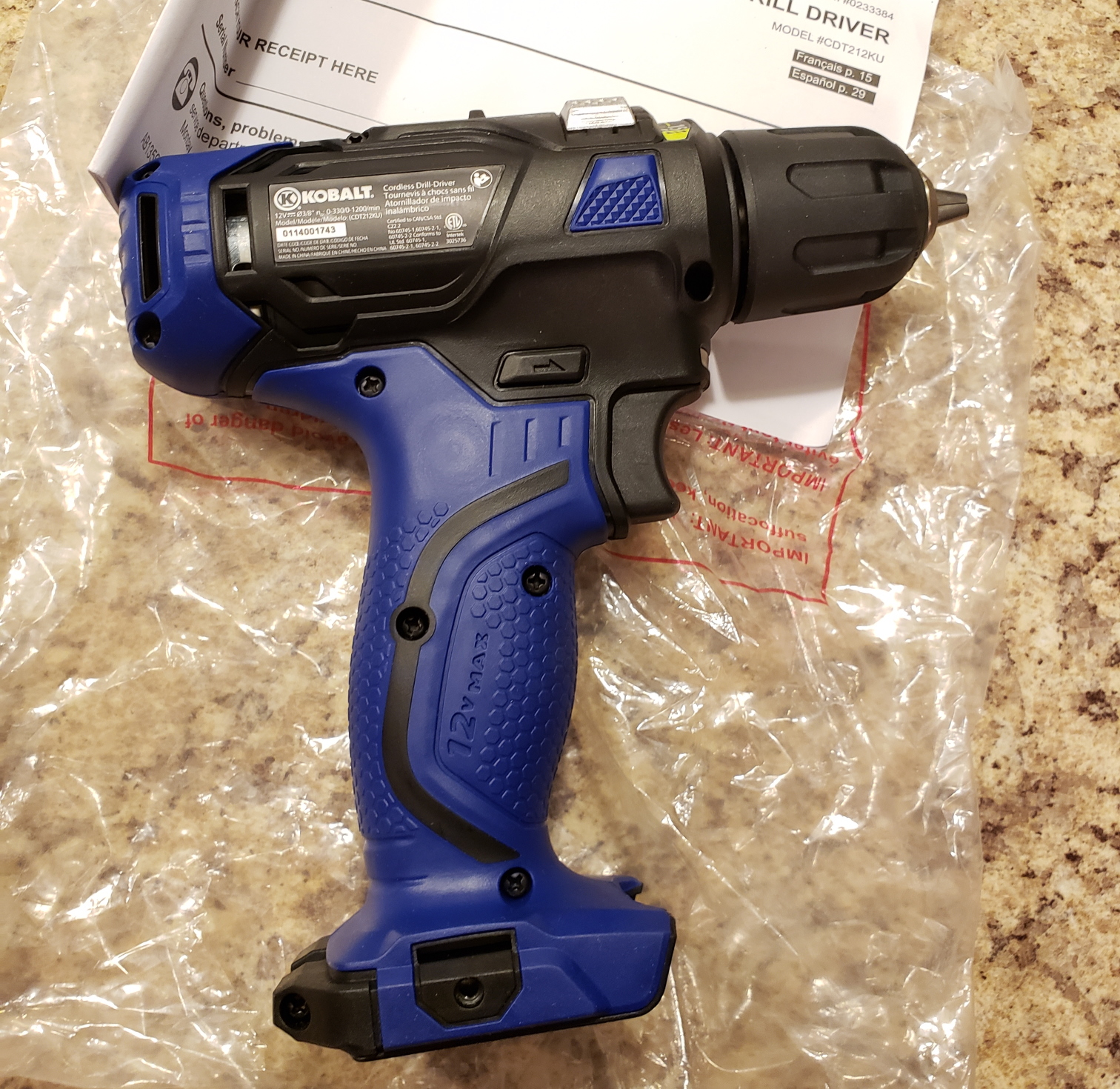 Kobalt 12v Drill atelieryuwa.ciao.jp