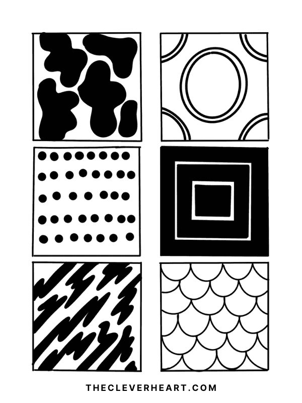 100+ Cool Easy Patterns To Draw The Clever Heart