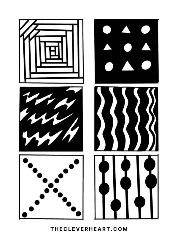 100+ Cool Easy Patterns To Draw The Clever Heart