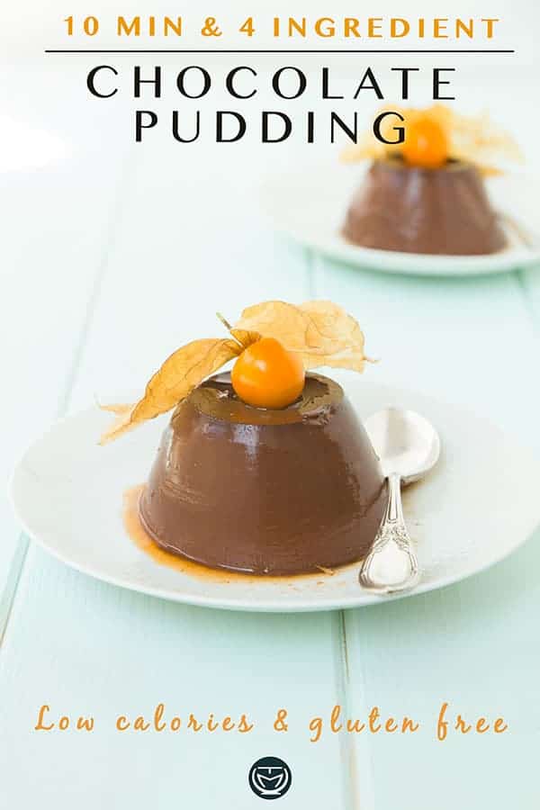 Easy chocolate pudding recipe with 4 cheap ingredients