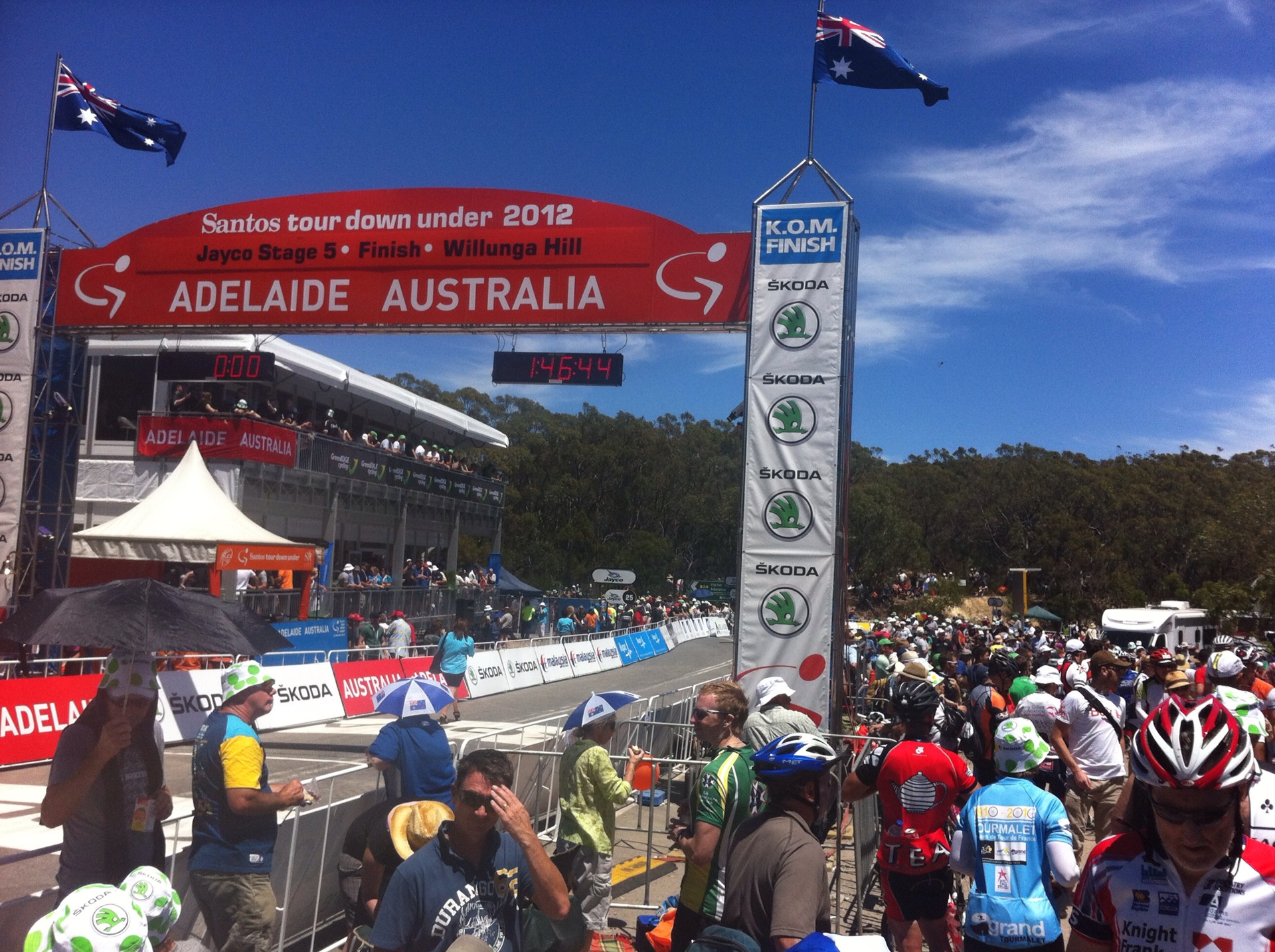 Guest post The Tour Down Under Challenge ride The Climbing Cyclist