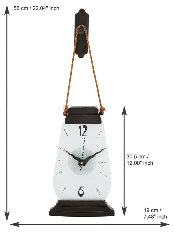 Chronikle Vertical Hanging Designer Pendulum Wooden Rosewood Analog