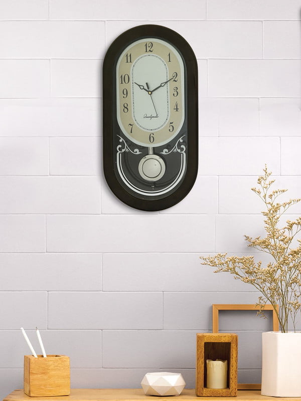 Chronikle Vertical Decorative Wooden Rosewood Analog Home Decor