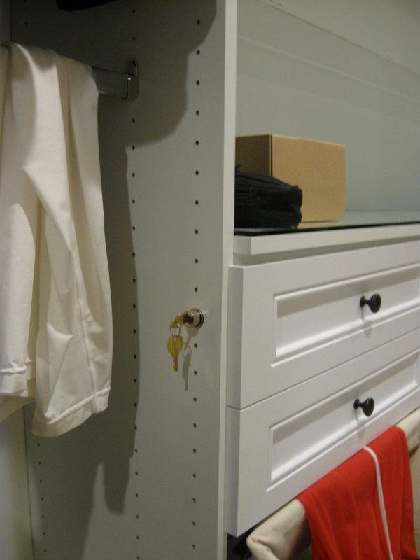 Drawer Lock Walk In Closet Malibu › Custom Closets and Garage Systems Palm Springs