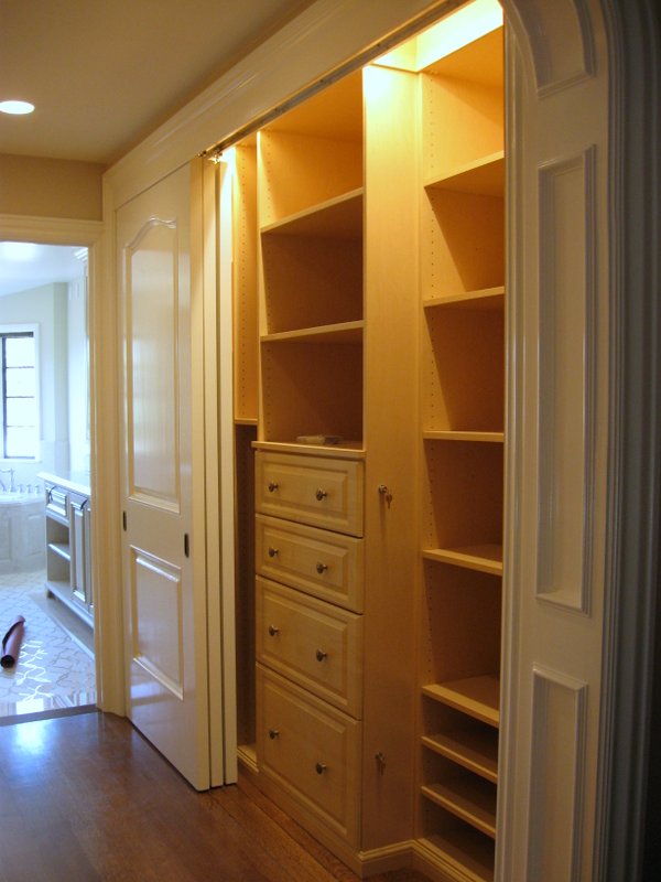 Walk Through Master Closet located in the Fairfax District › Custom