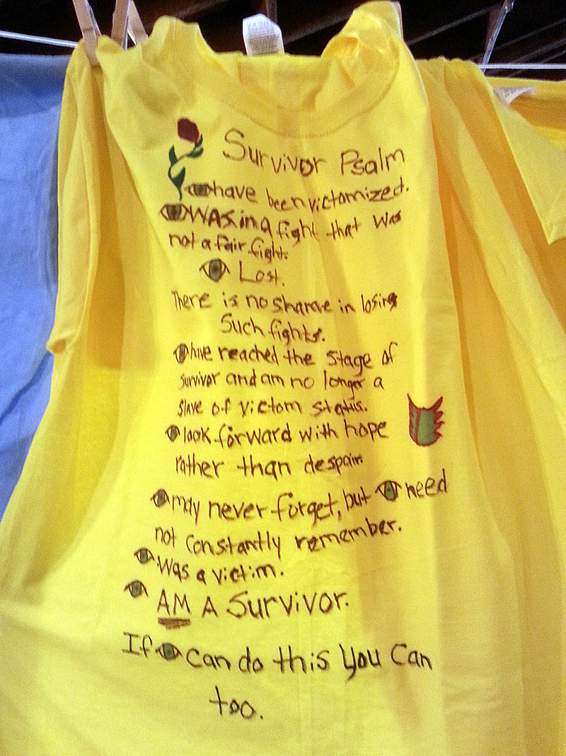 The Clothesline Project Fighting Violence Against Women