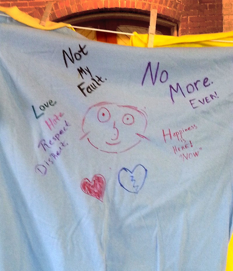 The Clothesline Project Fighting Violence Against Women