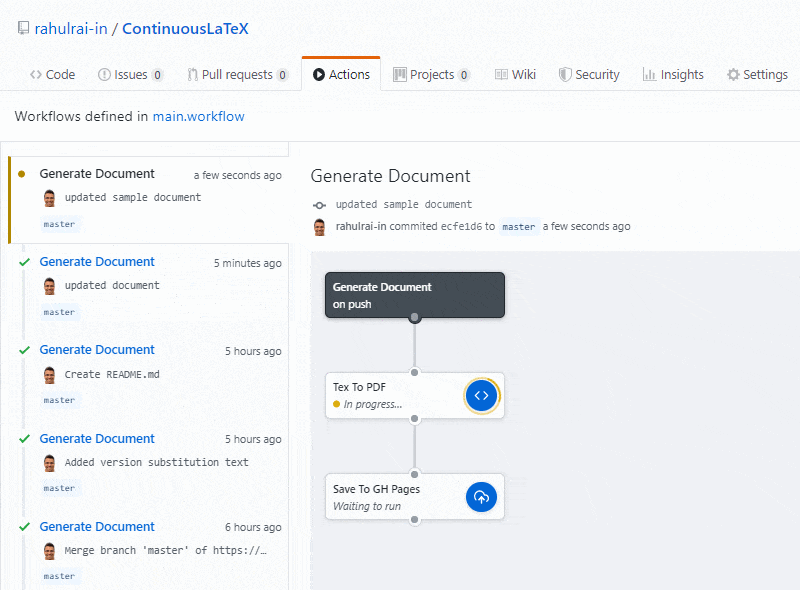 Continuous TeX Document Production with GitHub Actions The Cloud Blog