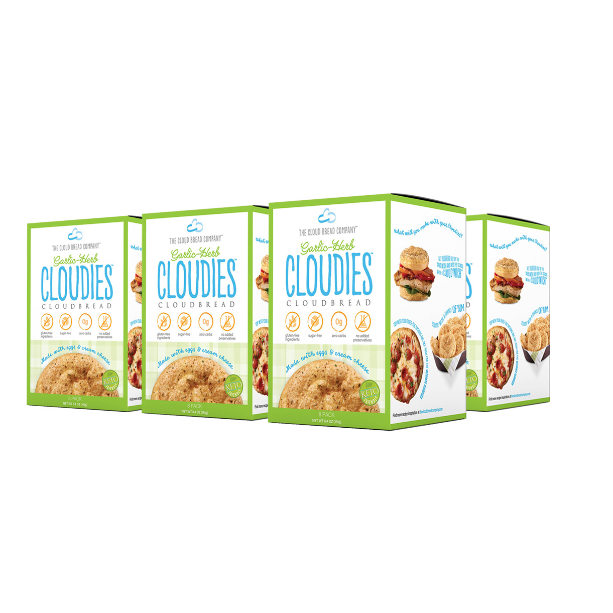 GarlicHerb Cloudies® Bundle The Cloud Bread Company