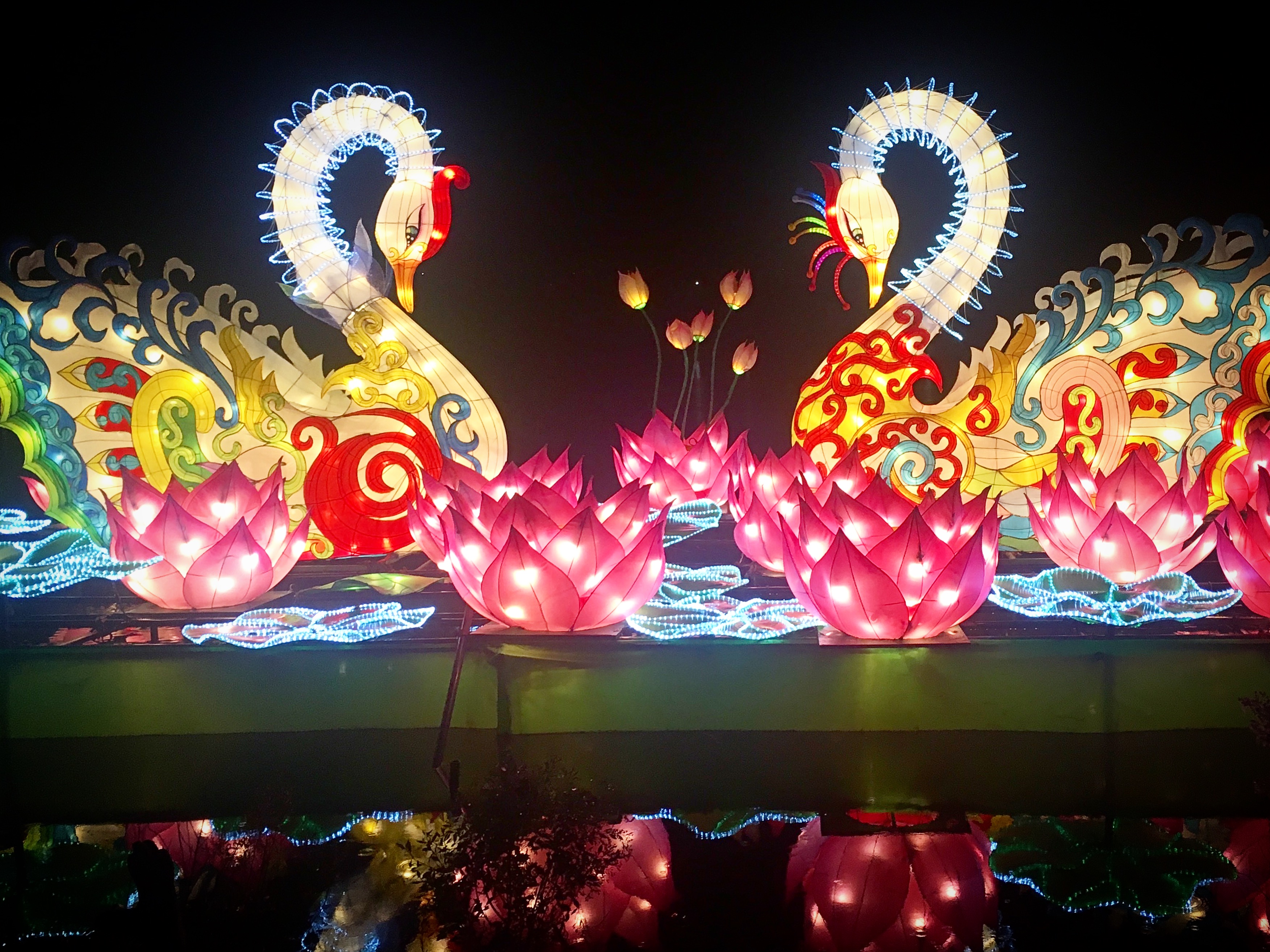 Christmas Lights, Chinese LanternStyle thecloudsarelowerhere