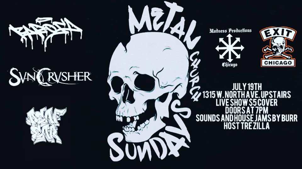 two floors of metal theCMF metal Metal Sundays