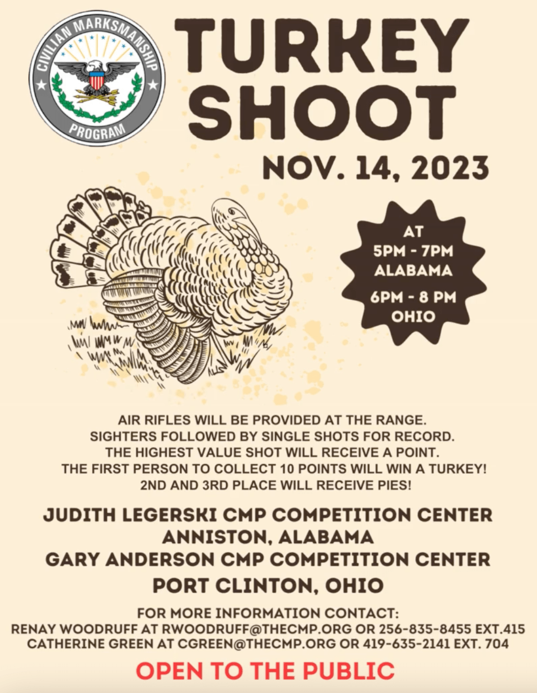 CMP Competition Centers Hold Special Range Events Civilian