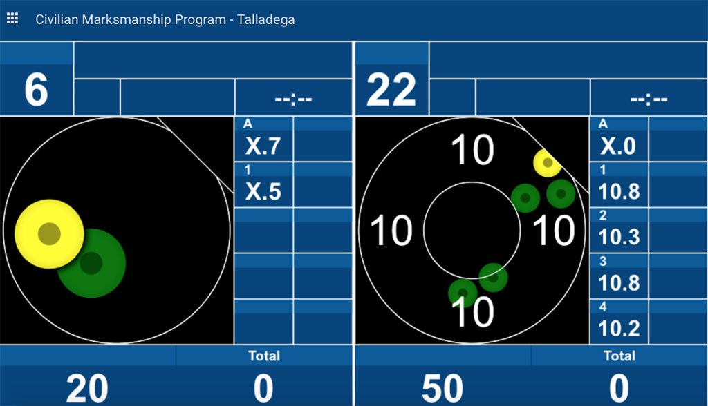 CMP Electronic Target Images Civilian Marksmanship Program