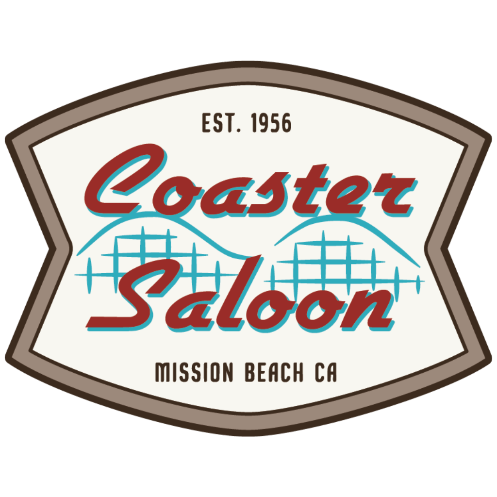 Menu Coaster Saloon