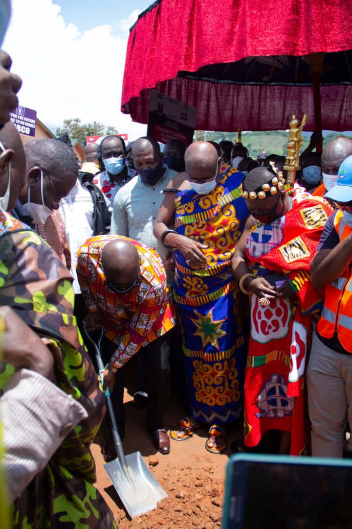 Newmont Ghana Partners COCOBOD To Fix 35.5km ER Cocoa Road