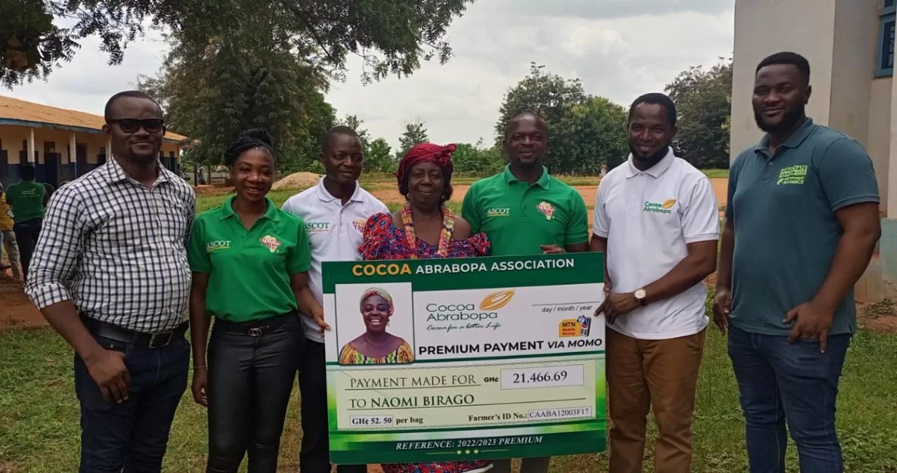 Cocoa Abrabopa Pays GHC9.2M Premium To Farmers