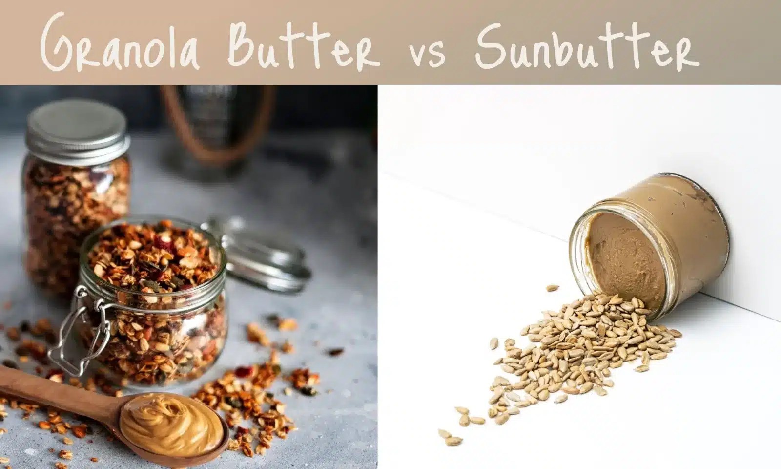 Granola Butter vs Sunbutter Which is Better? The Coconut Mama