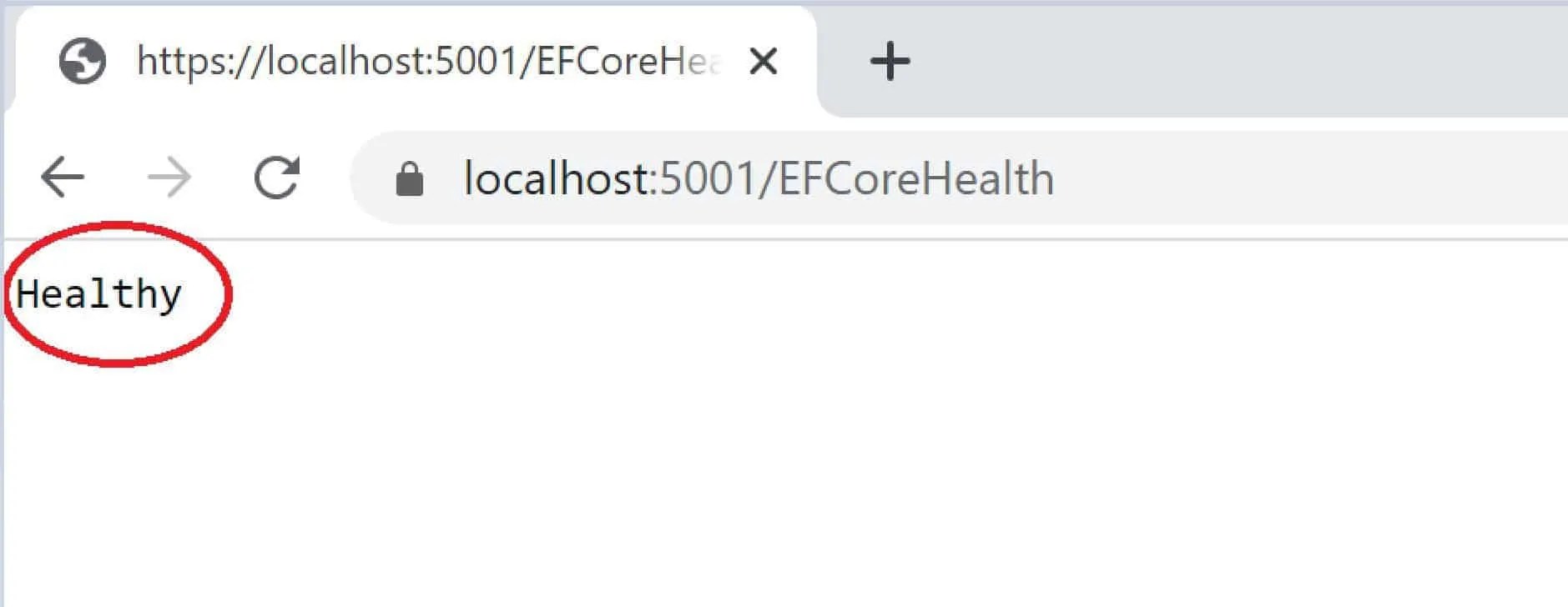 Health Check Entity Framework Database in Core TheCodeBuzz