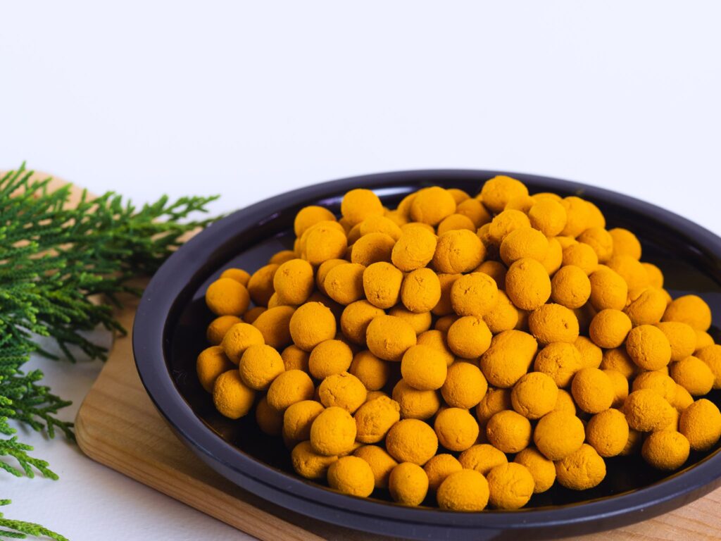Handmade with love Organic Turmeric Balls from House of Godard The