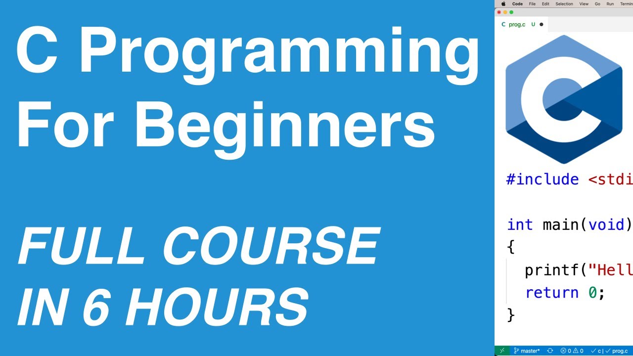 C Programming for Beginners Full Course The Code Teacher