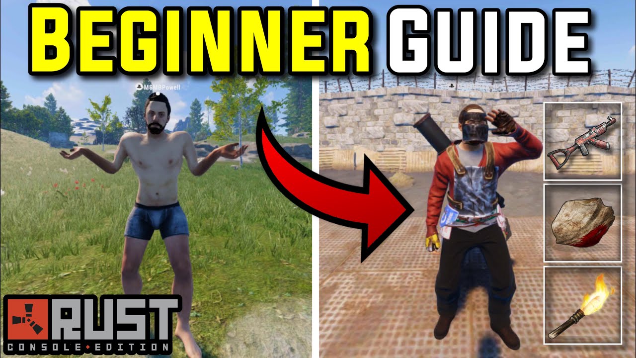Rust Rust Console Beginners Guide How to get Started & Progress in