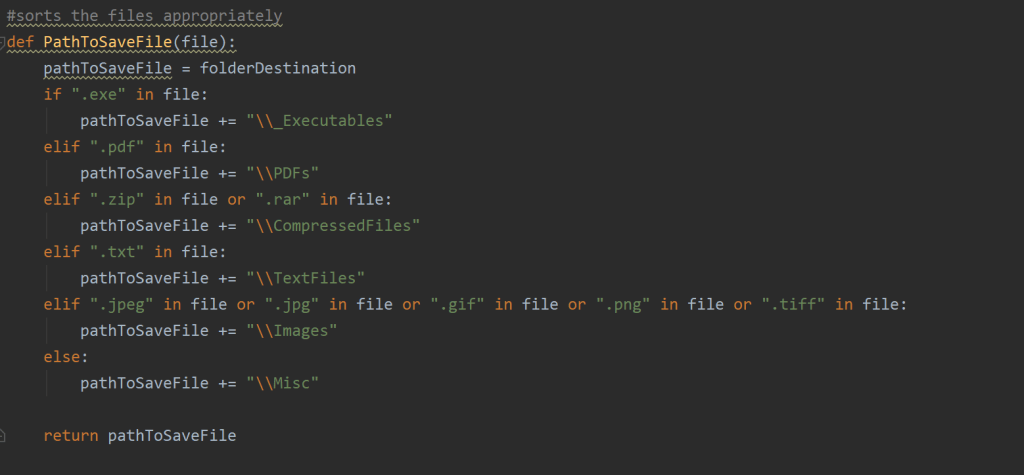 Python Downloads Organizer The Coding Guy
