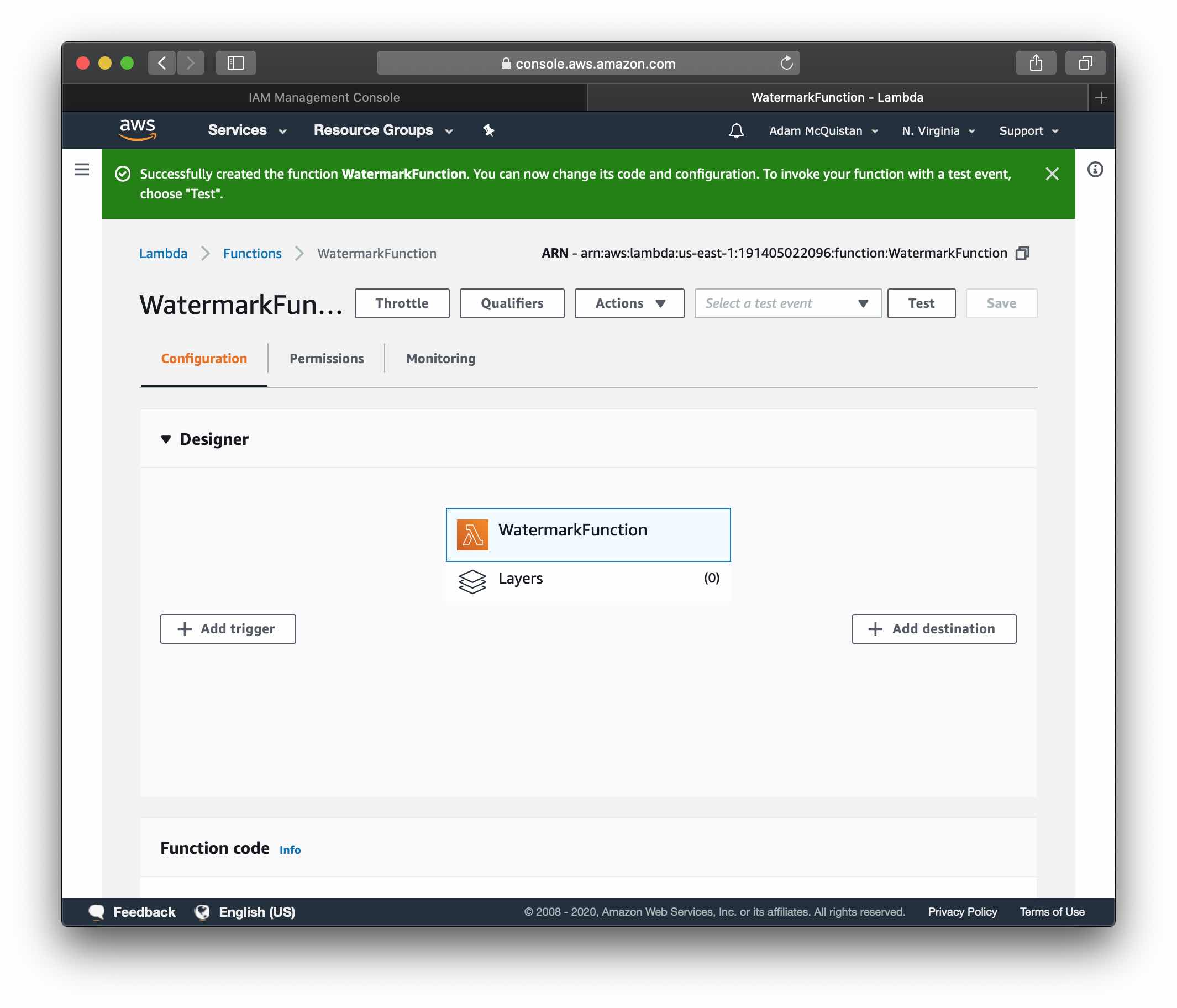 Watermarking Videos with AWS Elastic Transcoder S3 and Lambda The