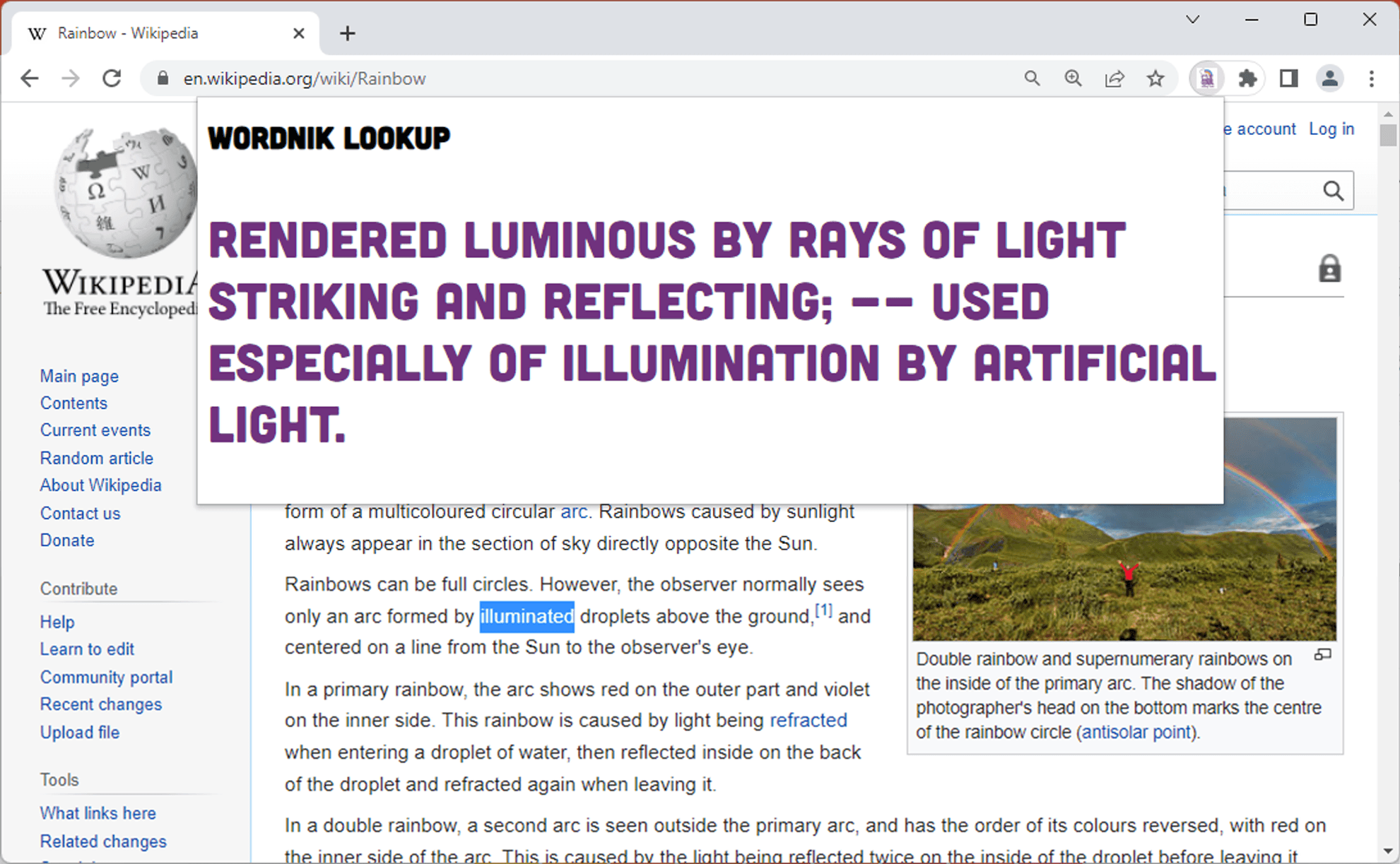 Word Definition Chrome Extension / The Coding Train