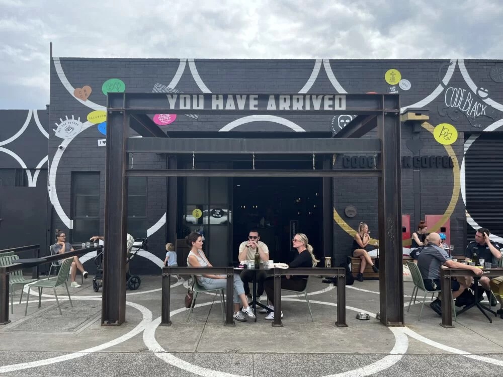 【有名店】Code Black Coffee Brunswick（コード・ブラック・コーヒー）ー メルボルン人気カフェ・coffee note