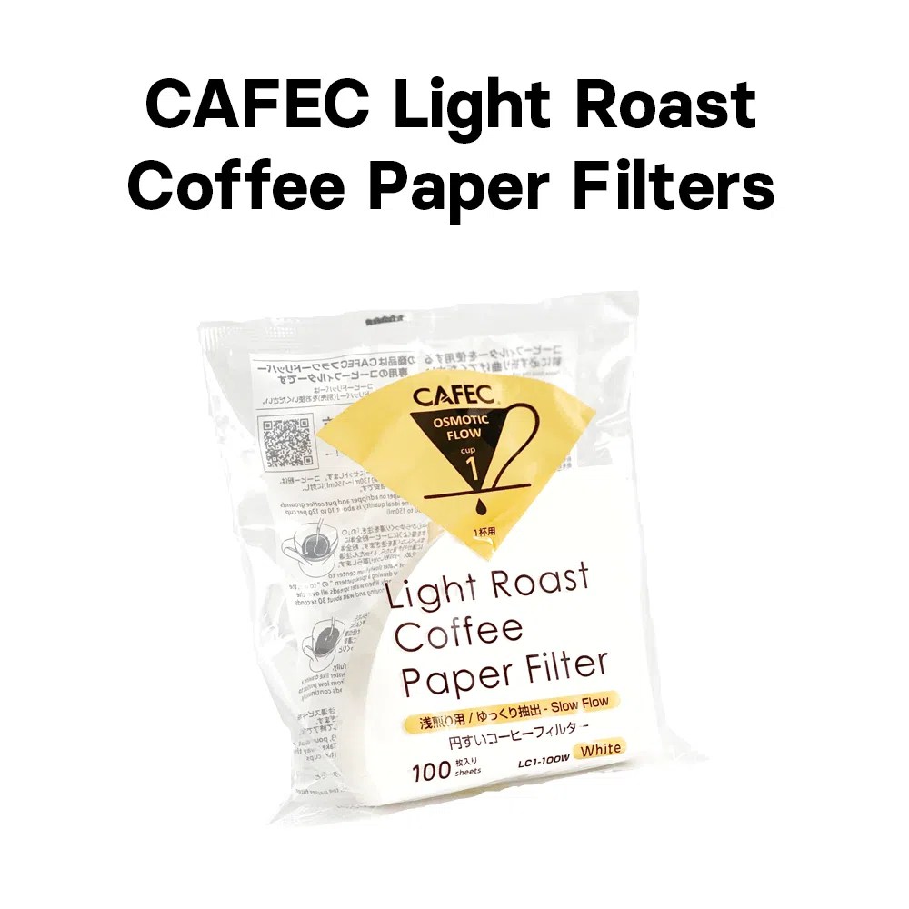 CAFEC Light Roast Filter Paper 1 cup Brings out all the best flavours