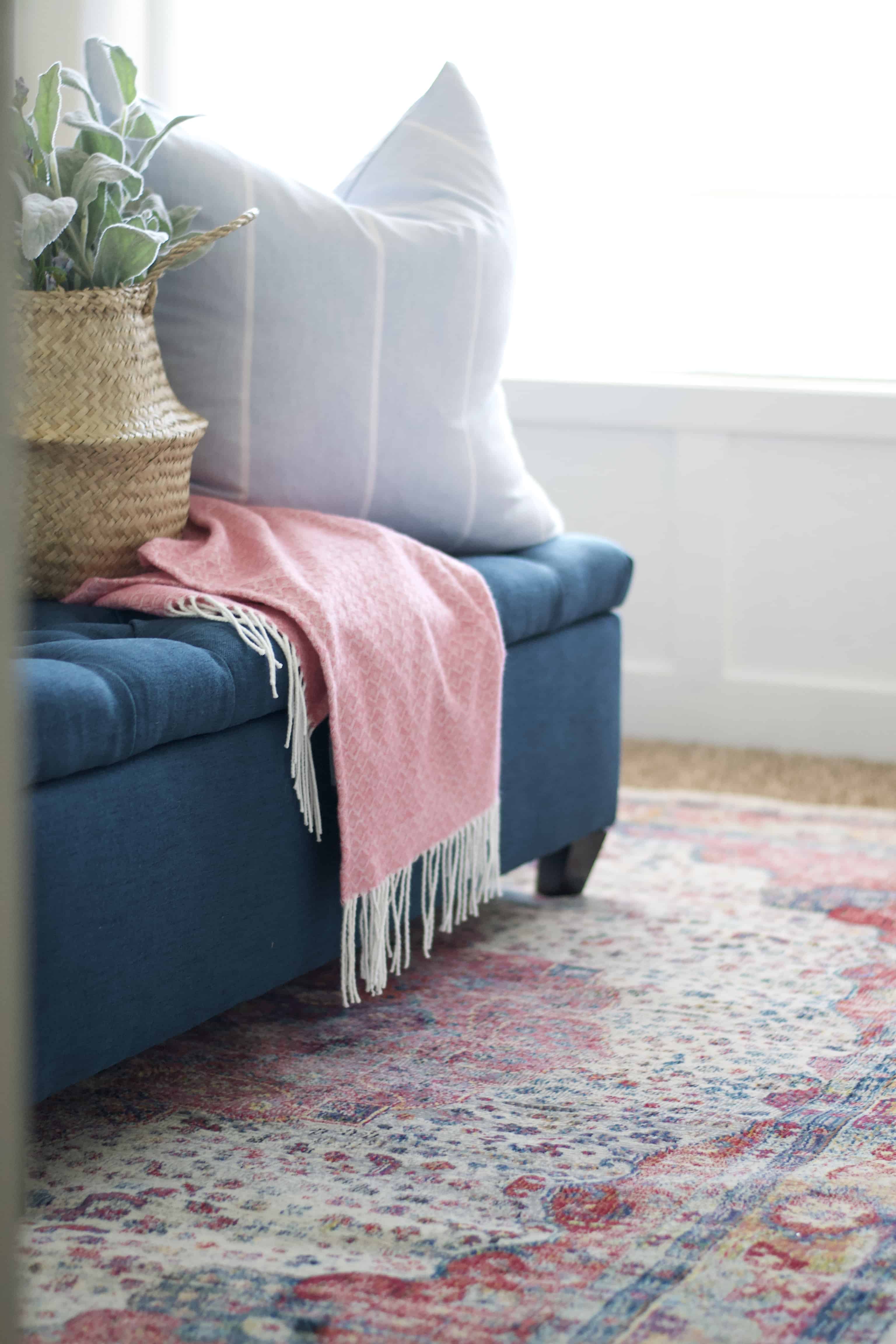 New rug in our home + a coupon code The Collected House