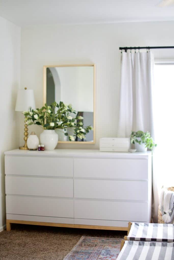 Chic + Simple Ikea Malm Dresser Hack. - The Collected House Chic + Simple Ikea Malm Dresser Hack. - The Collected House