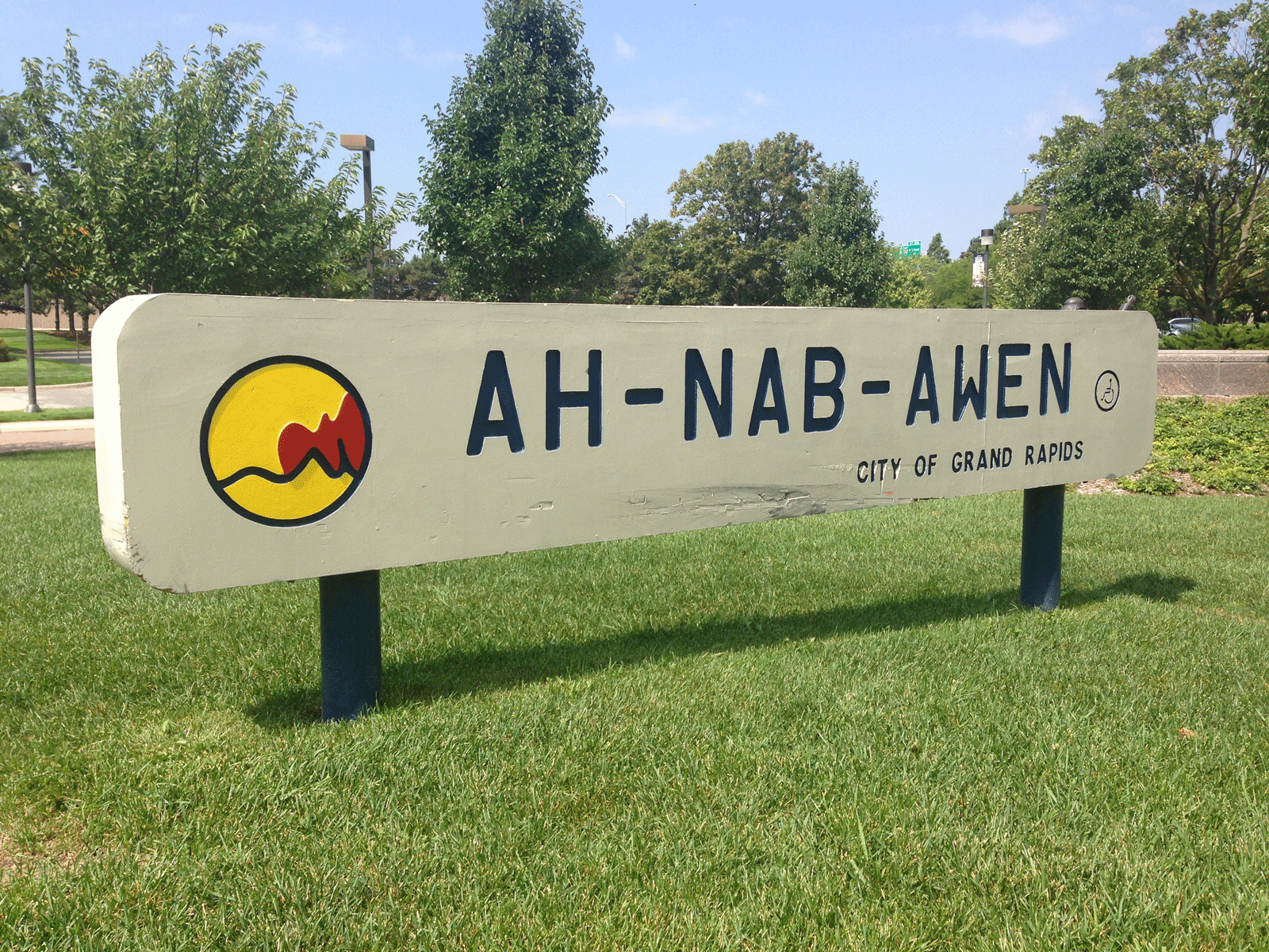 Ah Nab Awen Park Sign The Collegiate Live