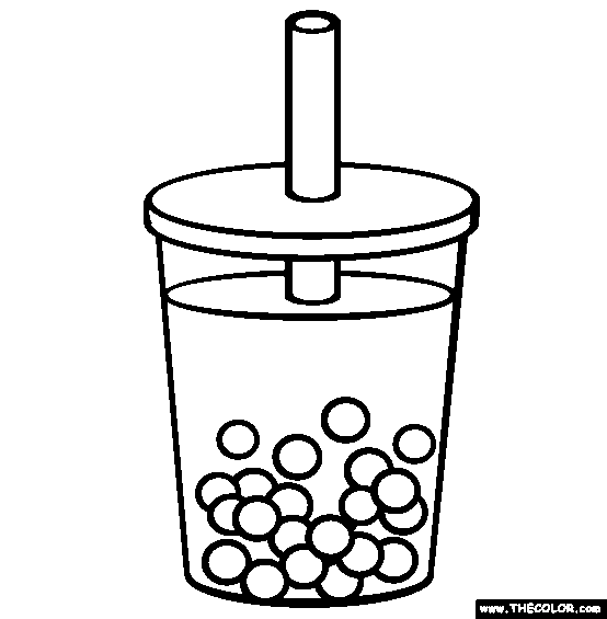 Sweet Treats Online Coloring Pages Page 1