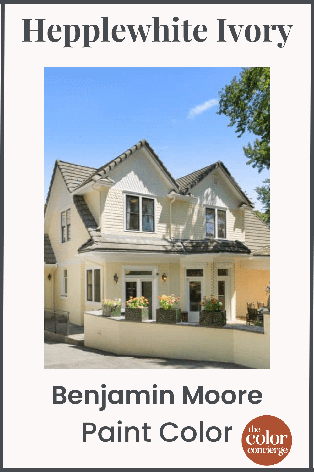 Benjamin Moore Hepplewhite Ivory (HC36) Review Color Concierge