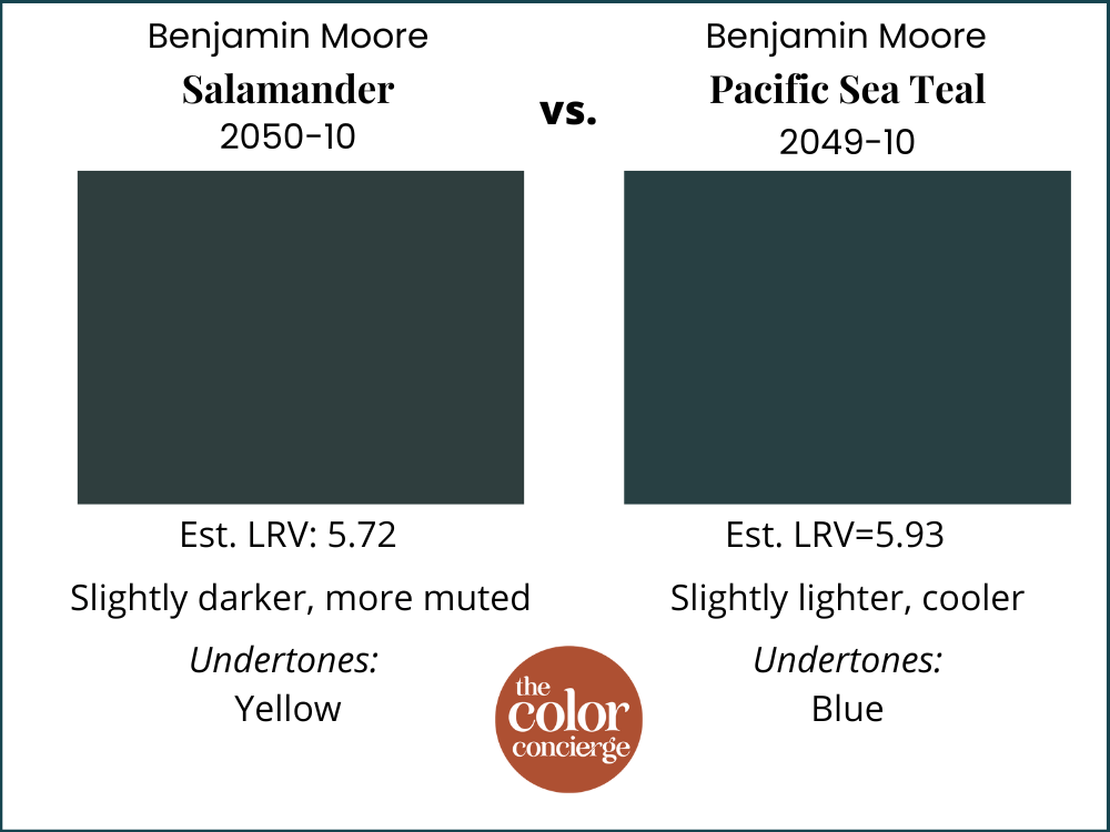 Benjamin Moore Salamander Color Review