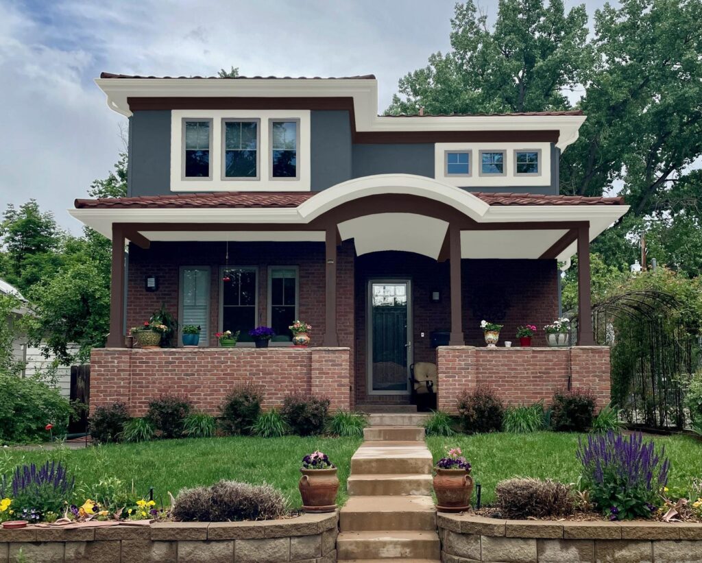 Exterior House Paint Colors To Go With Red Brick Homes