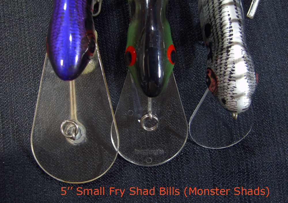Bagley Small Fry Shad Series The Colors of Bagley's