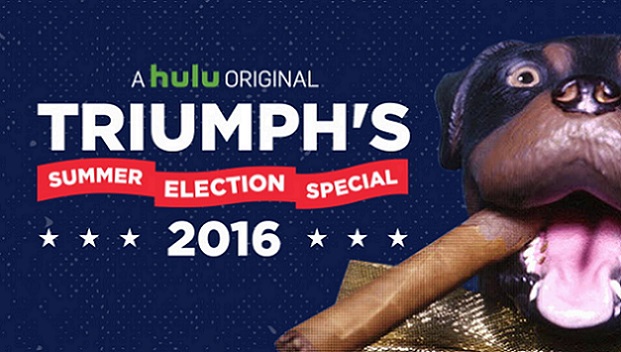 Review Triumph’s Summer Election Special on Hulu The Comic's Comic