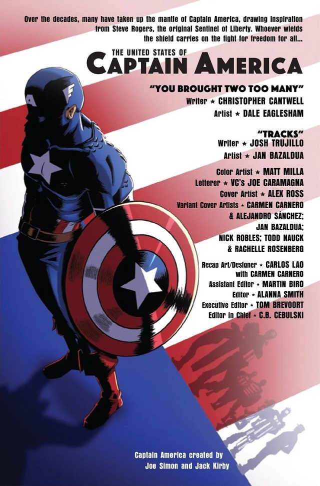 MEET A NEW CAPTAIN AMERICA ON THE PAGES OF THE UNITED STATES OF CAPTAIN