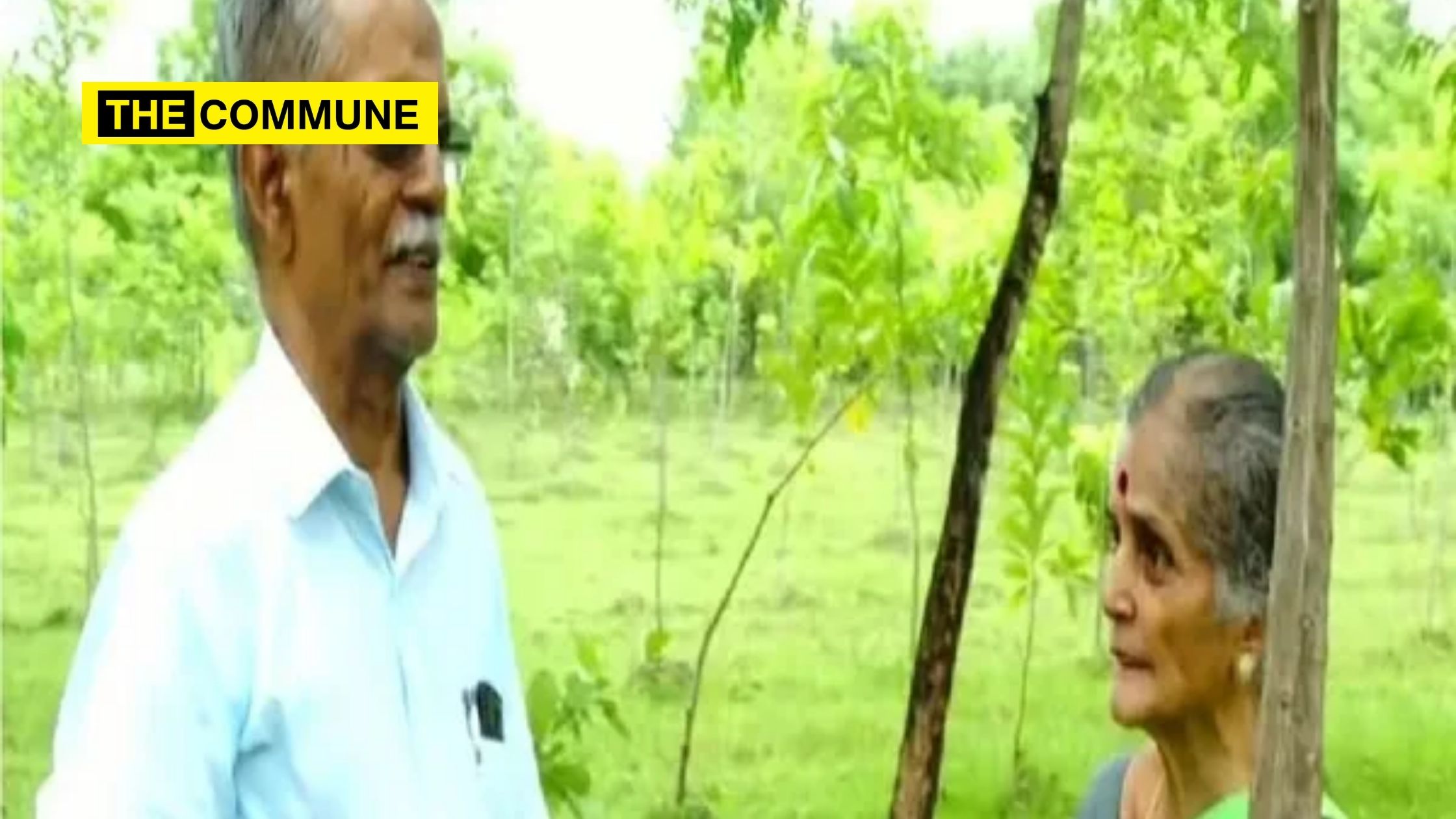 The couple from Tamil Nadu who made a mini forest out of barren land The Commune