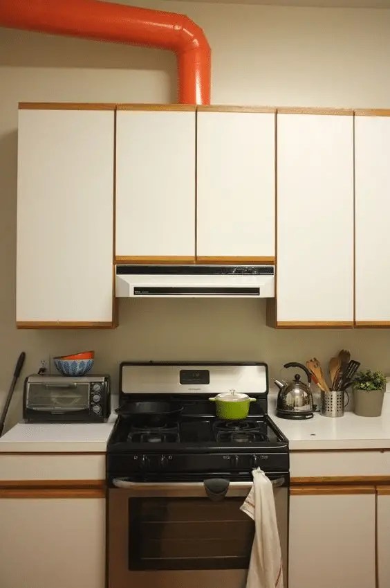 How To Hide Kitchen Vent Pipe - 13 Practical Ideas - The Compact Kitchen