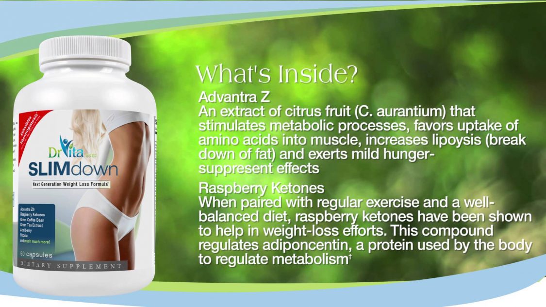 Dr. Vita SLIMdown A Great Product to Help You Lose Weight