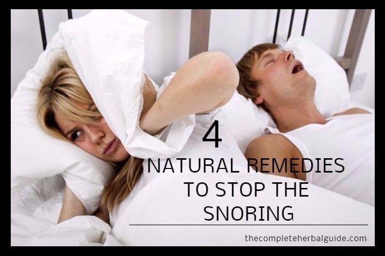 4 Easy Natural Remedies To Stop Snoring