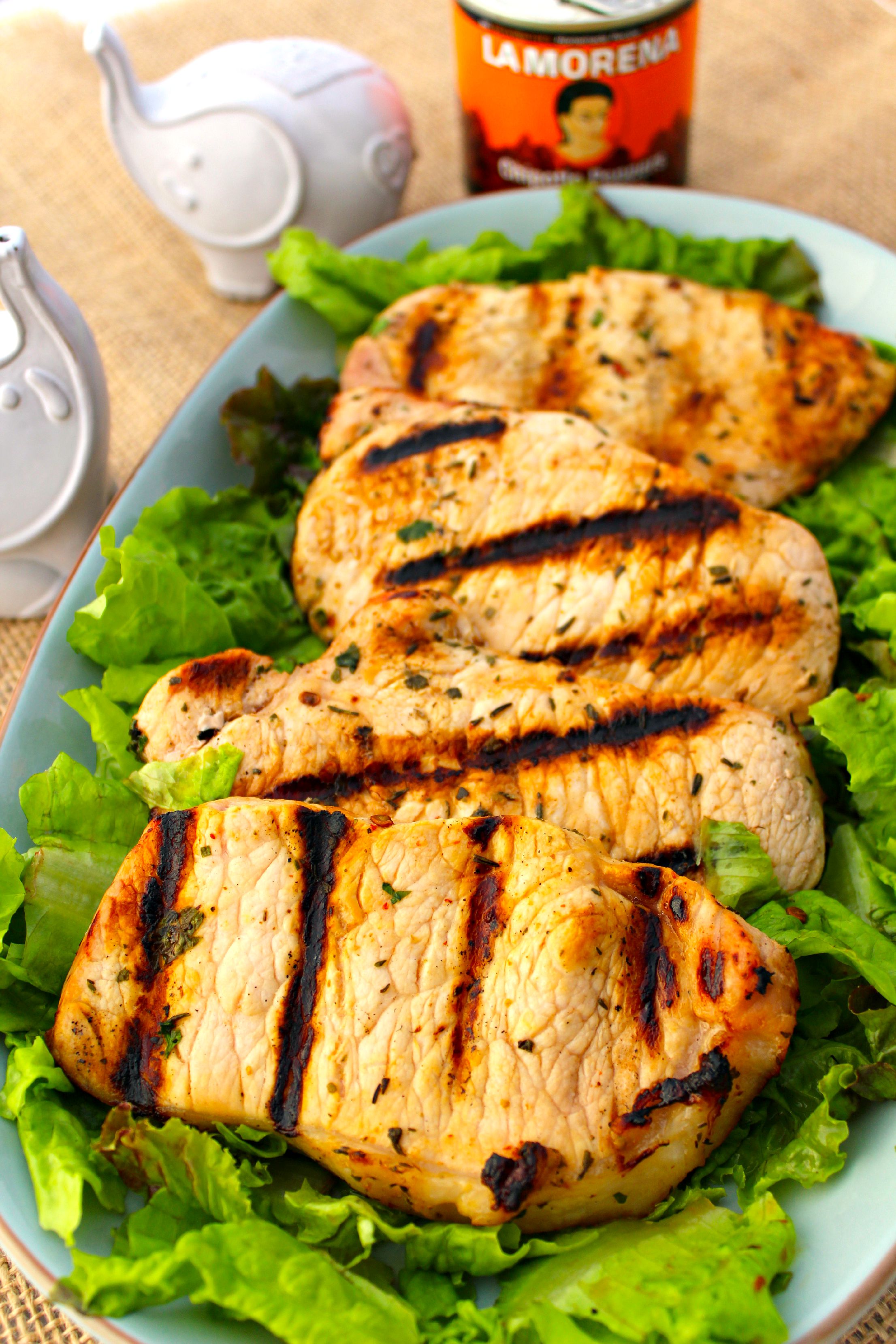 Grilled Pork Chops Adobo The Complete Savorist