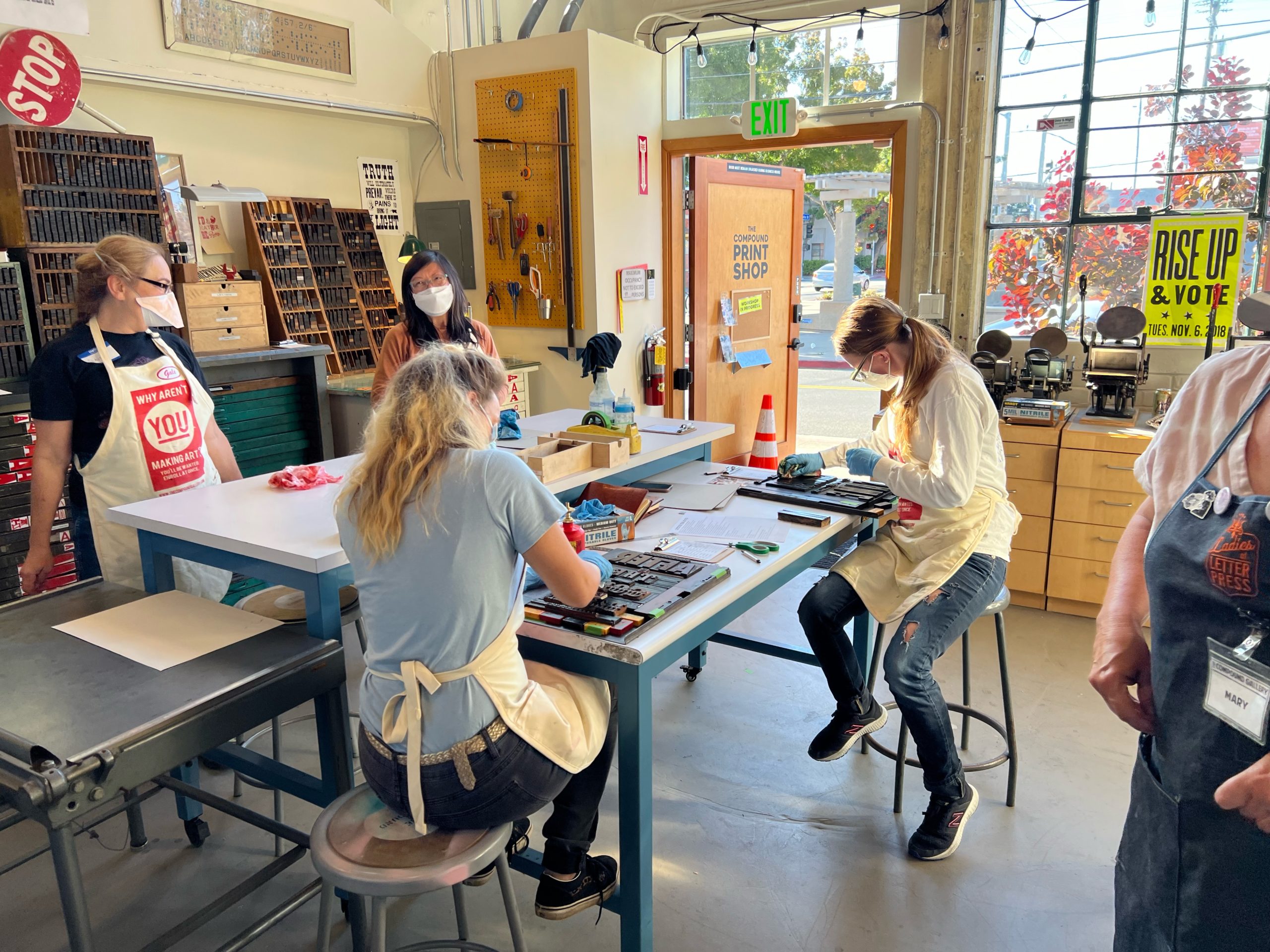 The Print Shop THE COMPOUND GALLERY