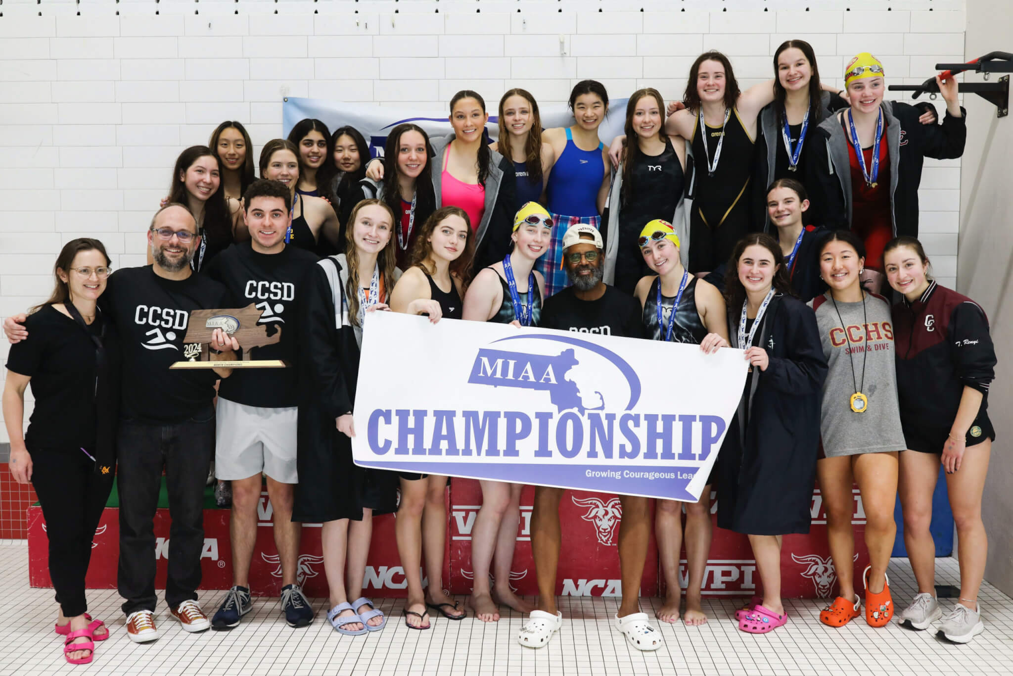 ConcordCarlisle girls swimming and diving wins North Sectionals